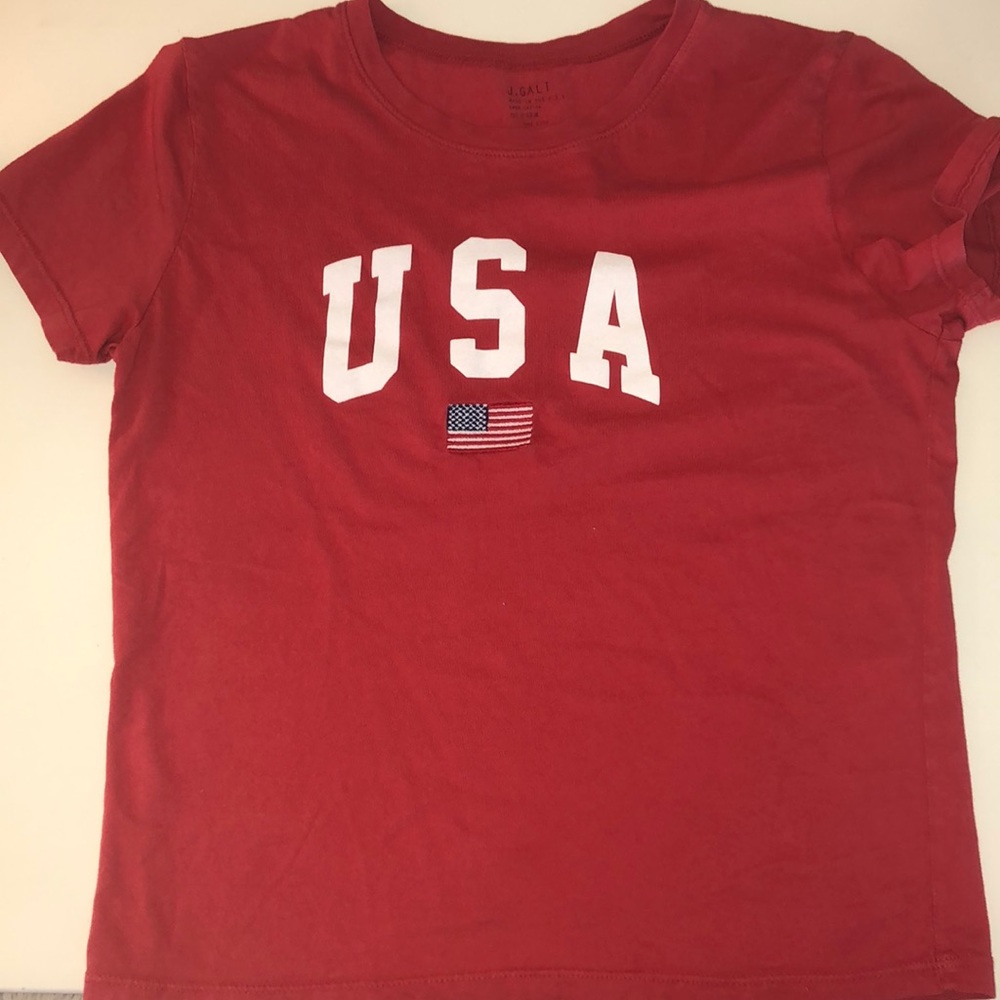 Red USA tee shirt